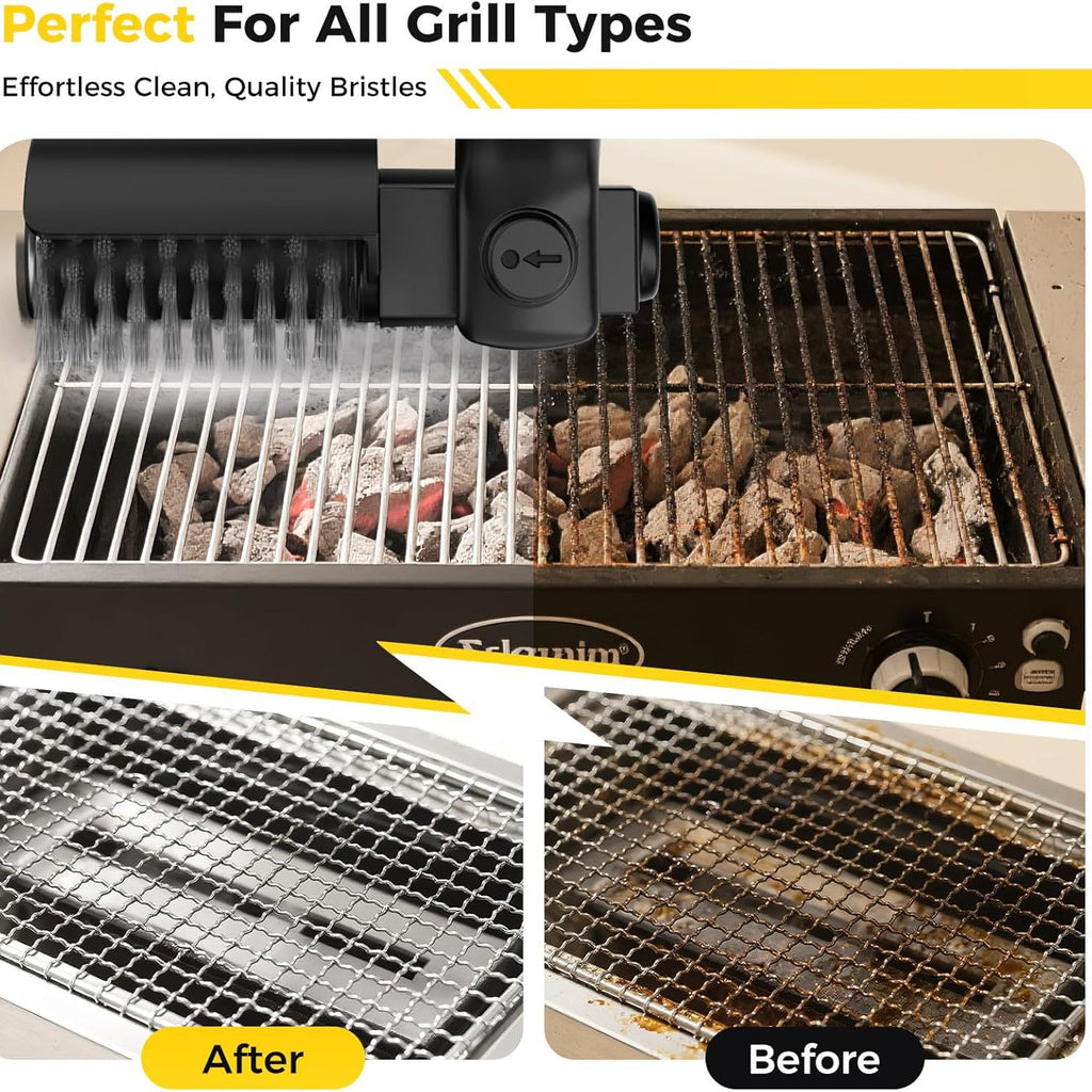 Grill Sergeant Cordless Electric Rotary Grill Brush